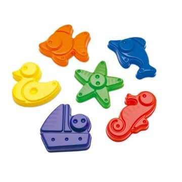 Zestaw 6 dużych foremek 9-12cm