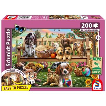 Puzzle PQ 200 Czas na piknik G3