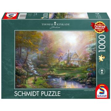 Puzzle PQ 1000 Thomas Kinkade Idealny dzień G3
