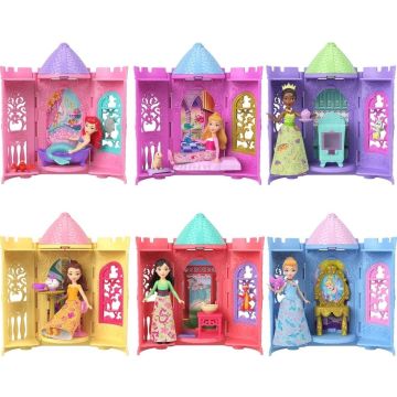 Disney Princess Wieża niespodzianka z lalką mix