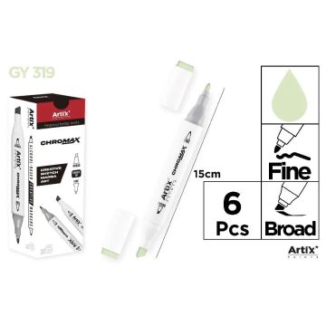 Marker Chromax z 2 końcówk. GY 319 (6szt)
