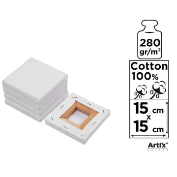 Podobrazie mini 15x15cm 280g/m2