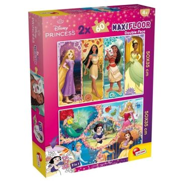 Puzzle Maxifloor 2x60 Disney Princess