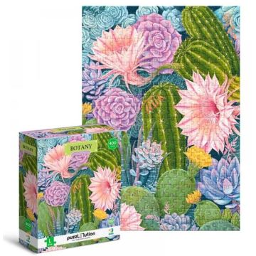 Puzzle Easy-L Botanika: Kaktusy i sukulenty