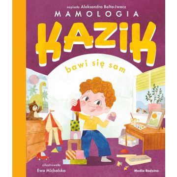 Kazik bawi się sam