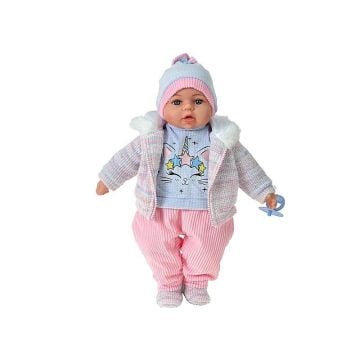Lalka bobas 45cm polski dźwięk