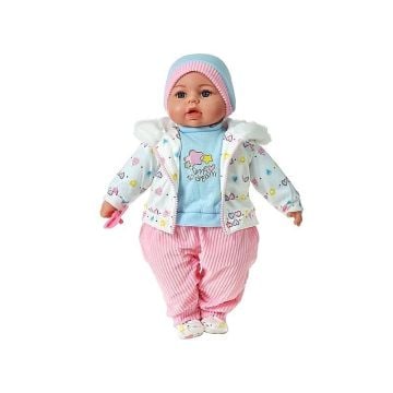 Lalka bobas 45cm polski dźwięk