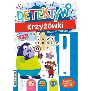 Piszę i zmazuję detektyw krzyżówki