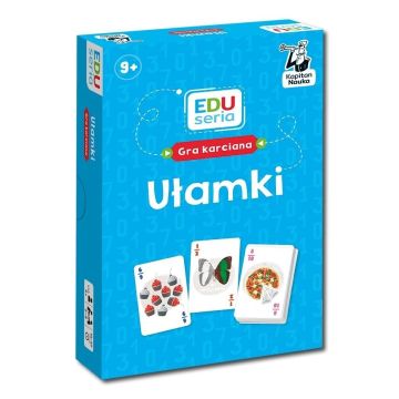 Kapitan Nauka EDUseria. Ułamki. Gra karciana