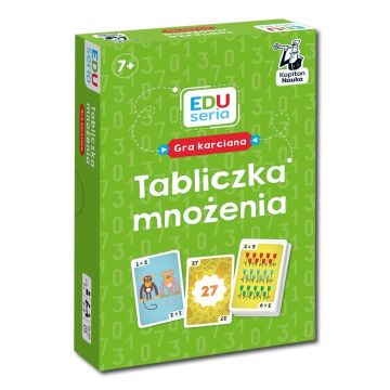 Kapitan Nauka Tabliczka mnożenia Gra karciana