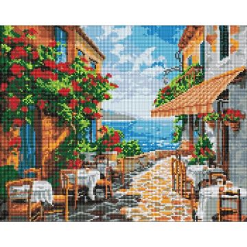 Diamentowa mozaika - Cichy zakątek 40x50cm
