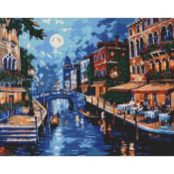 Diamentowa mozaika - Romantyzm Włoch 40x50cm