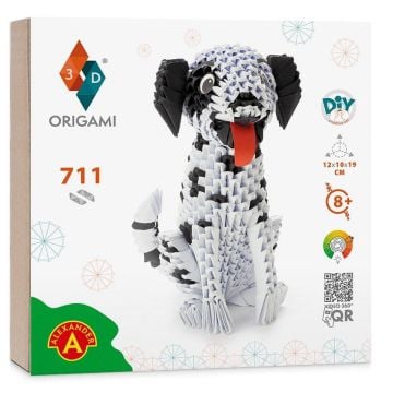 Origami 3D dalmatyńczyk/dalmatian ALEX
