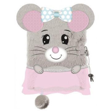 Pamiętnik A5/96K z kłódką 3D Mouse