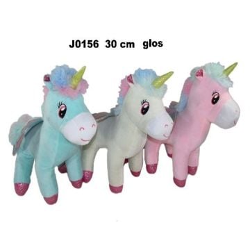 Jednorożec z głosem 30cm MIX