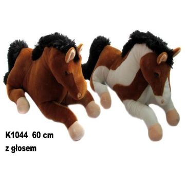 Koń z głosem 60cm MIX