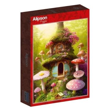Puzzle 1000 Dom z grzybów