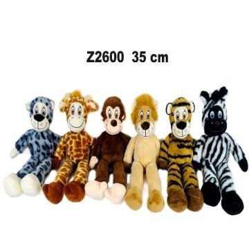 Zwierzęta dżungla 35cm MIX