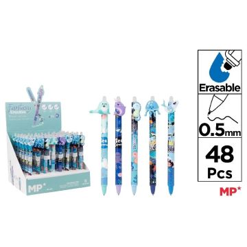 Długopis ścieralny 0,5mm zwierzęta morskie (48szt)