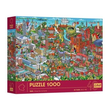 Puzzle 1000 Jubileusz Trójmiasto TREFL