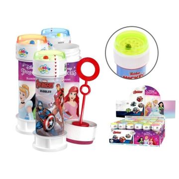 Bańki mydlane 60ml Princess/Avengers (36szt)