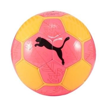 Piłka Puma unisex pink-yellow-black