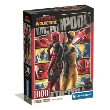 Puzzle 1000 Compact Deadpool&Wolverine