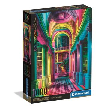 Puzzle 1000 Compact Colorboom Athenaeum