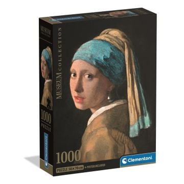 Puzzle 1000 Museum Vermeer: Girl With A Pearl Earr