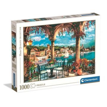 Puzzle 1000 HQ Balcony View Of Lake Como