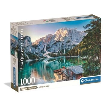 Puzzle 1000 Emerald Lake Braies