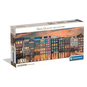 Puzzle 1000 Panorama Bright Amsterdam