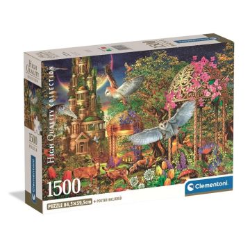 Puzzle 1500 Woodland Fantasy Garden