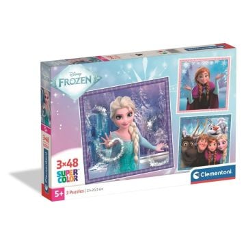 Puzzle 3x48 Super Kolor Princess