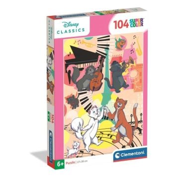 Puzzle 104 Super Kolor Aristocats