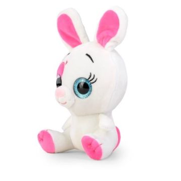 Maskotka królik biały 16cm