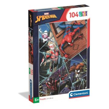 Puzzle 104 Super Kolor Spider-Man