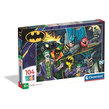 Puzzle 104 Super Kolor Batman