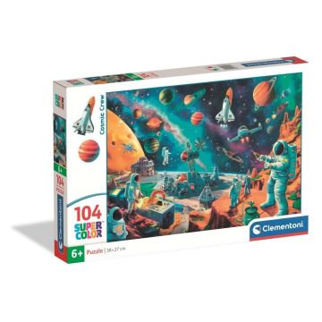 Puzzle 104 Super Kolor Cosmic Crew
