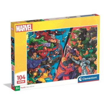 Puzzle 104 Super Marvel