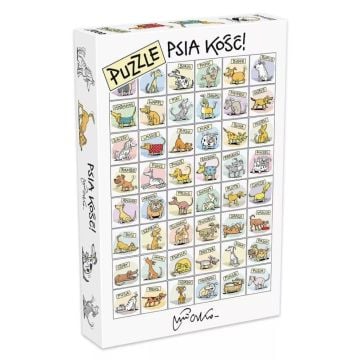 Puzzle 1000 Psia kość!