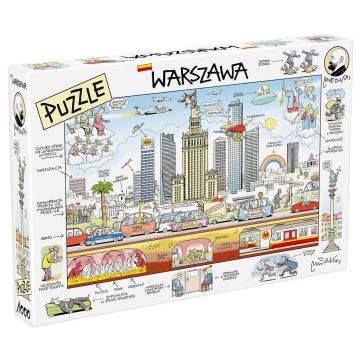 Puzzle 1000 Warszawa