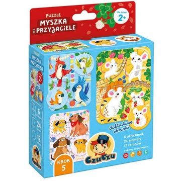 CzuCzu Puzzle Myszka i przyjaciele