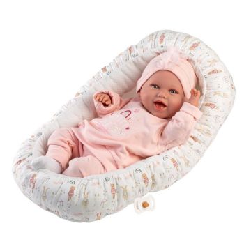 Lalka bobas Mimi śmiejąca się z kokonem 42cm