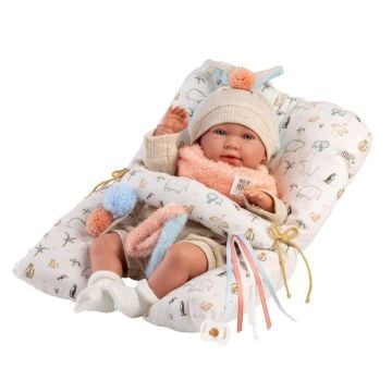 Lalka bobas Mimi płacząca z poduszką 42cm