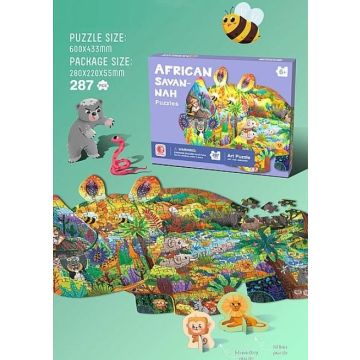 Puzzle 287 afrykańska sawanna