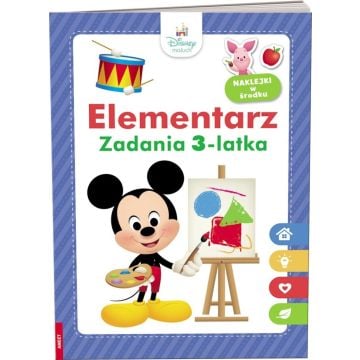 Disney Maluch. Elementarz. Zadania 3-latka