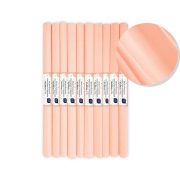 Bibuła marszczona nr 35 brzoskwinia pastel (10szt)