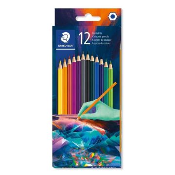 Kredki sześciokątne Multiverse 12 kol STAEDTLER