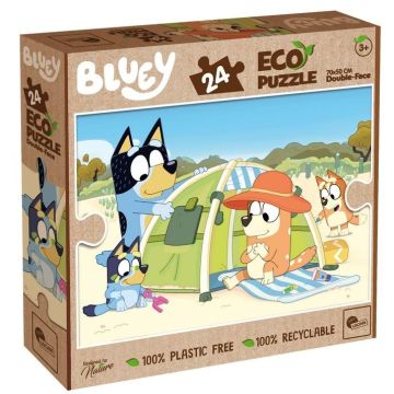 Puzzle 24 Bluey Eko dwustronne